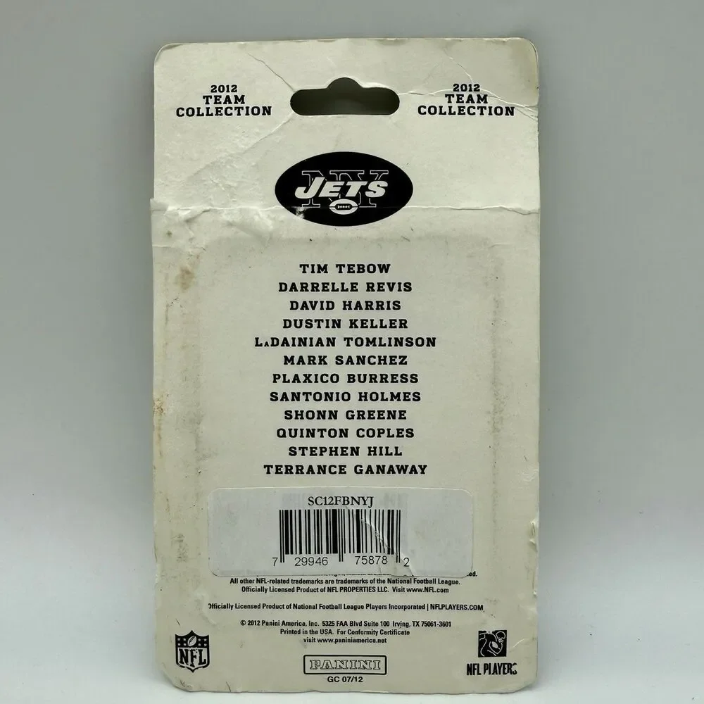 2012 Score‎ Football Complete Team Set New York Jets Panini See Notes